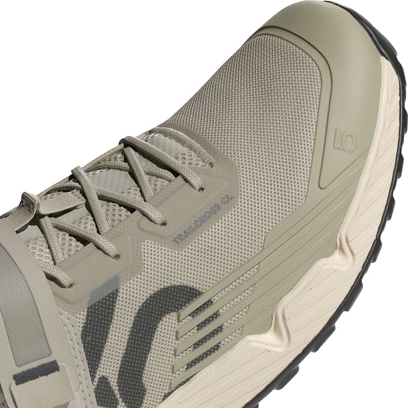 Load image into Gallery viewer, Five Ten Trailcross Mountain Clipless Shoes - Men&#39;s, Putty Gray/Carbon/Wonder White, 8.5
