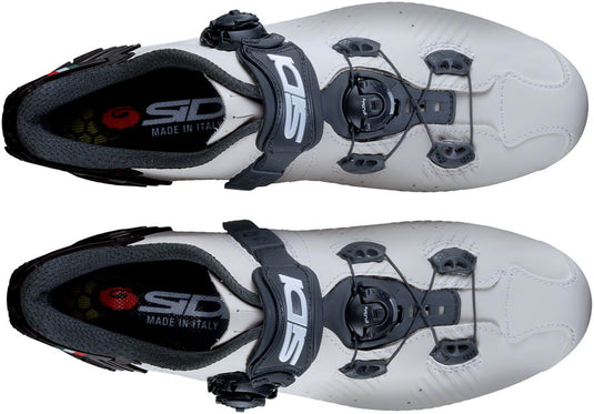 Sidi Wire 2S Road Shoes - Men's, White/Black, 47