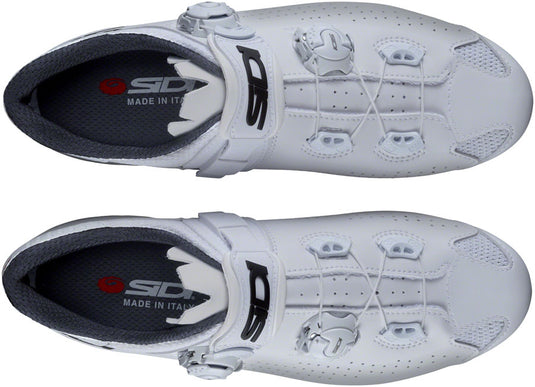 Sidi Genius 10 Road Shoes - Men's, White/White, 43.5