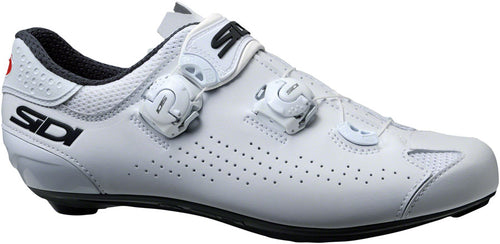 Sidi-Genius-10-Road-Shoes-Men's-White-White-White-Road-Bike-Cycling-Shoes