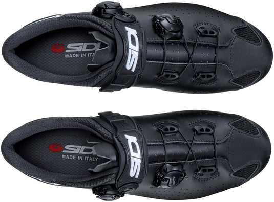 Sidi Genius 10 Road Shoes - Men's, Black/Black, 48