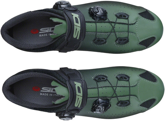 Sidi Eagle 10 Mountain Clipless Shoes - Men's, Green/Black, 44.5