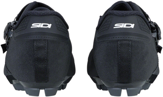 Sidi Aertis Mega Mountain Clipless Shoes - Men's, Black/Black, 44