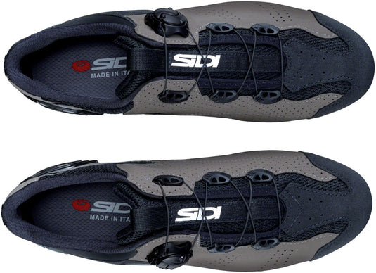 Sidi MTB Gravel Clipless Shoes - Men's, Black/Titanium, 45