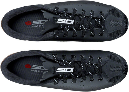 Sidi Dust Shoelace Mountain Clipless Shoes - Men's, Black, 48