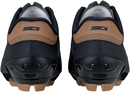 Sidi Dust Shoelace Mountain Clipless Shoes - Men's, Black, 44.5