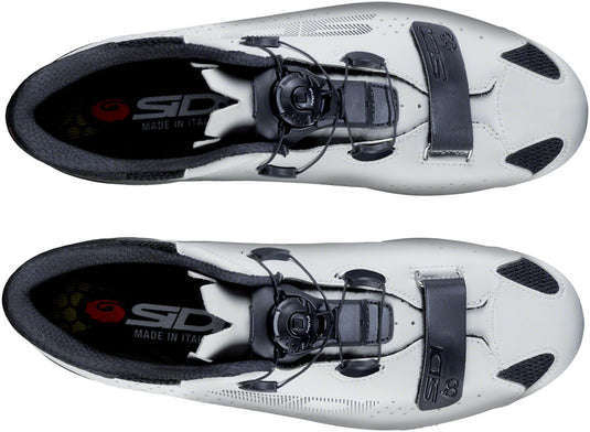 Sidi Sixty Road Shoes - Men's, Black/White, 43.5