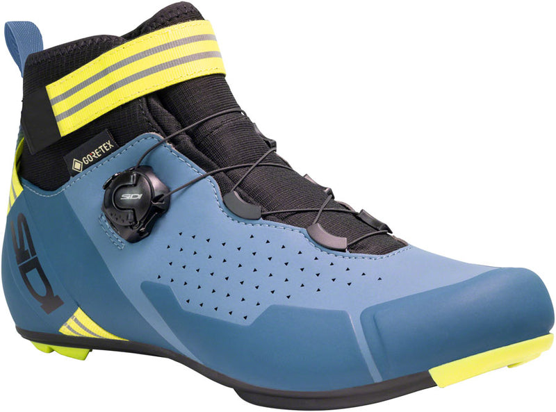 Load image into Gallery viewer, Sidi Nix Cycling Boot - Navy/Yello Fluo, 40
