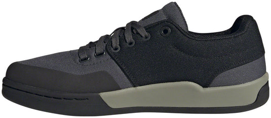 Five Ten Freerider Pro Canvas Flat Shoes - Men's, Gray Six/Silver Pebble/Core Black, 10.5