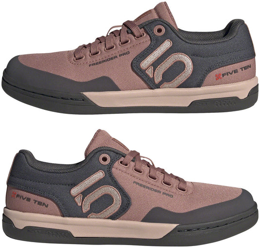 Five Ten Freerider Pro Canvas Flat Shoes - Women's, Warm Clay/Wonder Taupe/Gray Six, 8.5