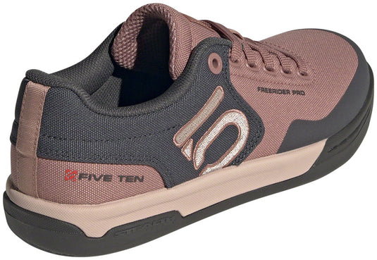 Five Ten Freerider Pro Canvas Flat Shoes - Women's, Warm Clay/Wonder Taupe/Gray Six, 5.5