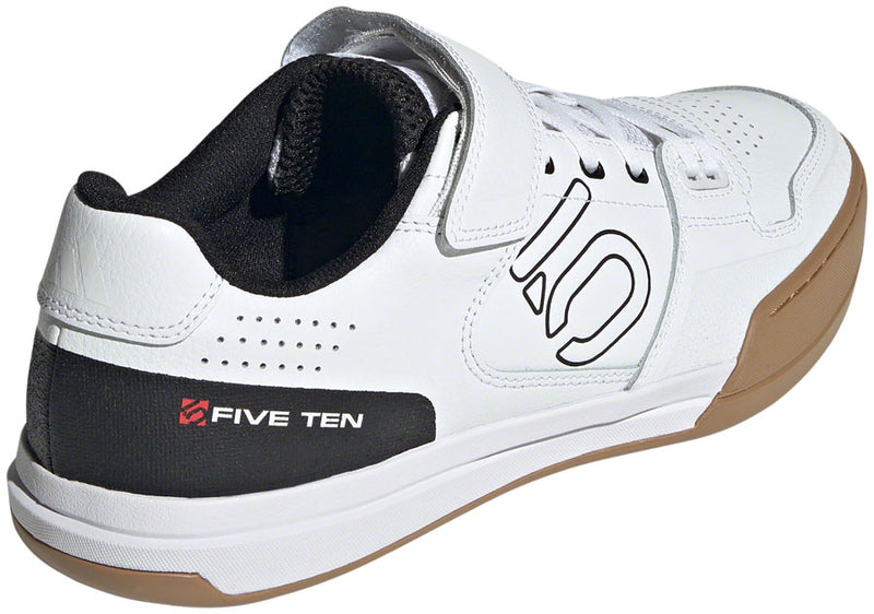 Load image into Gallery viewer, Five Ten Hellcat Mountain Clipless Shoes - Men&#39;s, FTWR White/Core Black/Red, 10.5
