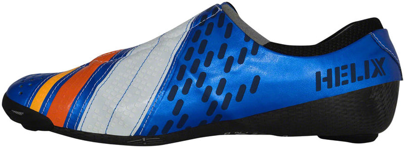 Load image into Gallery viewer, BONT Helix Road Cycling Shoe: Euro 48, Metallic Blue/White
