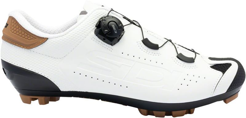 Load image into Gallery viewer, Sidi-Dust-Gravel-Shoes-Men&#39;s-White-Black-White-Black-Mountain-Biking-Shoes
