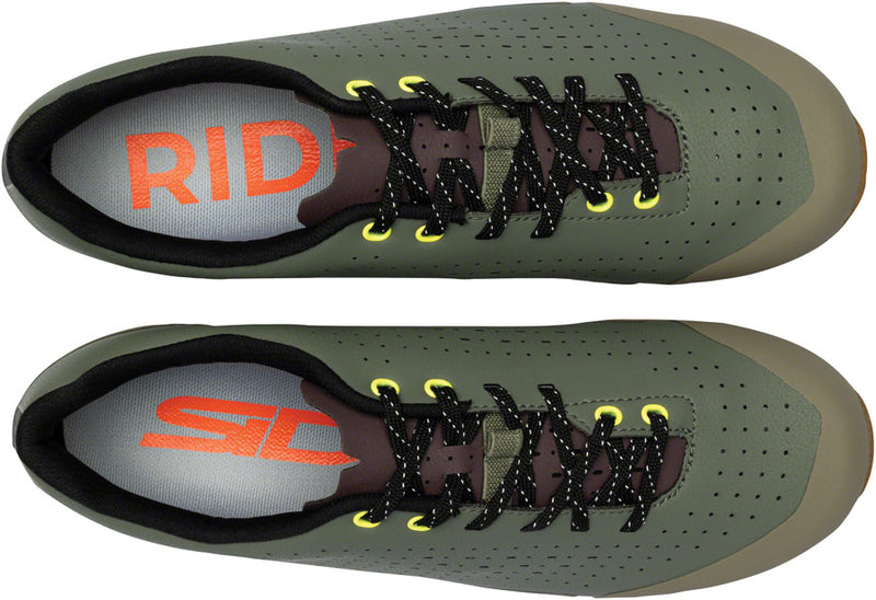 Load image into Gallery viewer, Sidi Asper Laces Gravel Shoes - Men&#39;s, Military Yellow, 41.5
