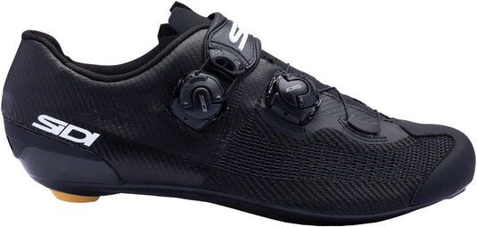 Sidi-Genius-10-Knit-Road-Shoes-Men's-Black-Black-Road-Bike-Cycling-Shoes