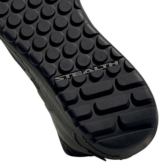 Five Ten Trailcross Mid Pro Flat Shoes - Men's, Core Black / Gray Two / Solar Red, 10