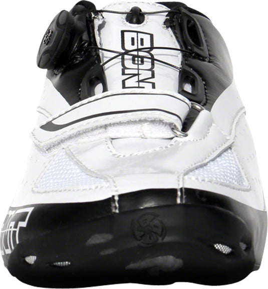 Bont Blitz Cycling Road Shoe: Euro 36 White/Black Replaceable Sole Guards