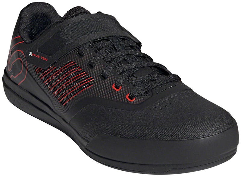 Load image into Gallery viewer, Five-Ten-Hellcat-Pro-Clipless-Shoes--Men&#39;s-Red-Core-Black-Core-Black-Red-Core-Black-Core-Black-7-Mountain-Biking-Shoes
