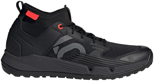 Five Ten Trailcross XT Flat Shoes - Men's, Core Black / Gray Four / Solar Red, 7.5