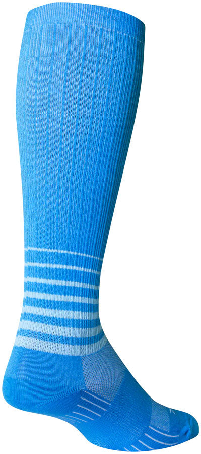 Load image into Gallery viewer, SockGuy SGX Arctic Socks - 12&quot;, Blue, Small/Medium
