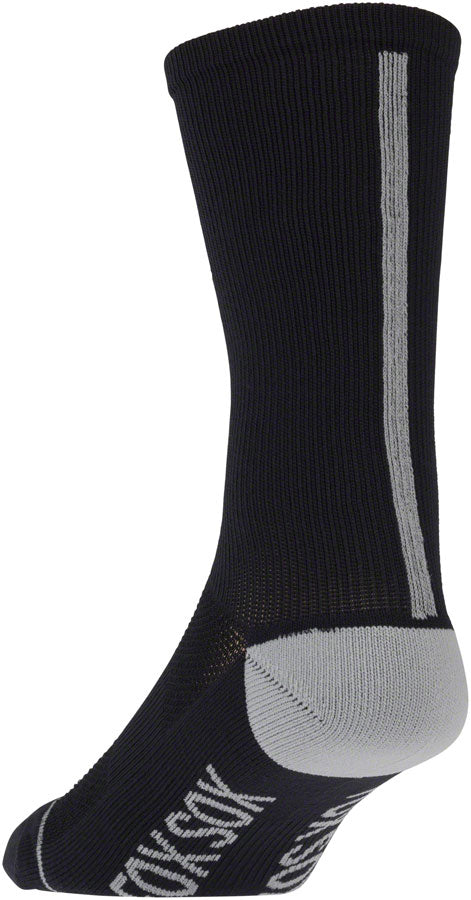 Load image into Gallery viewer, FOX Transfer Coolmax Socks - Black, 7&quot;, Small/Medium
