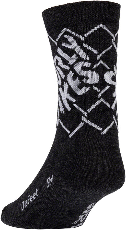 Load image into Gallery viewer, Surly On the Fence Socks - Charcoal, Medium
