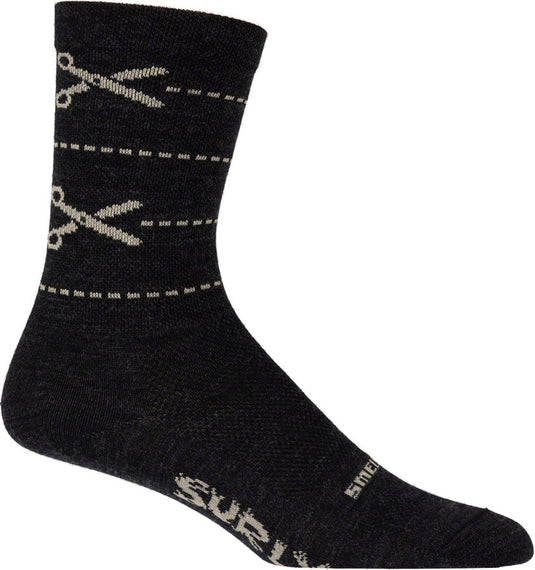 Surly Measure Twice Socks - Charcoal, Small