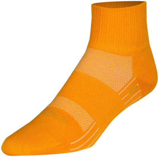 Pack of 2 SockGuy Gold Sugar SGX Socks - 2.5 inch, Gold, Large/X-Large