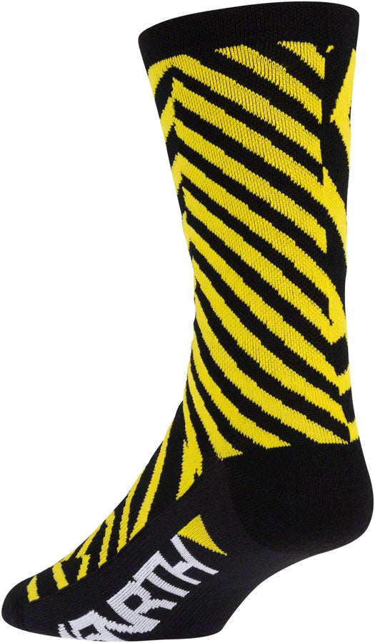 Load image into Gallery viewer, 45NRTH Dazzle Lightweight Wool Socks - Yellow, Medium
