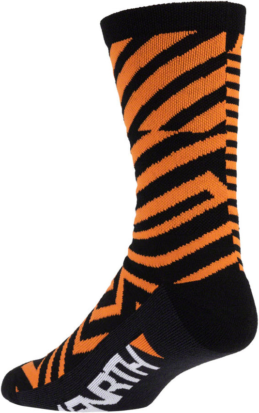 45NRTH Dazzle Midweight Wool Sock - Orange, Small