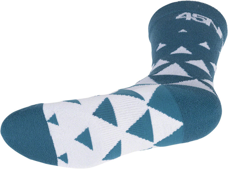 Load image into Gallery viewer, 45NRTH Morph Midweight Wool Sock - Teal, Small
