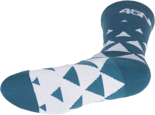 45NRTH Morph Midweight Wool Sock - Teal, Small