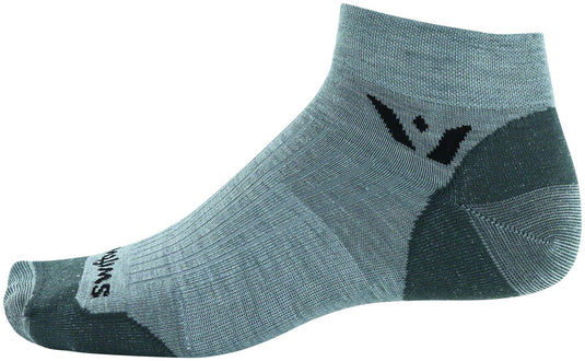 Swiftwick Pursuit One Ultralight Socks - 1 inch, Heather, Large