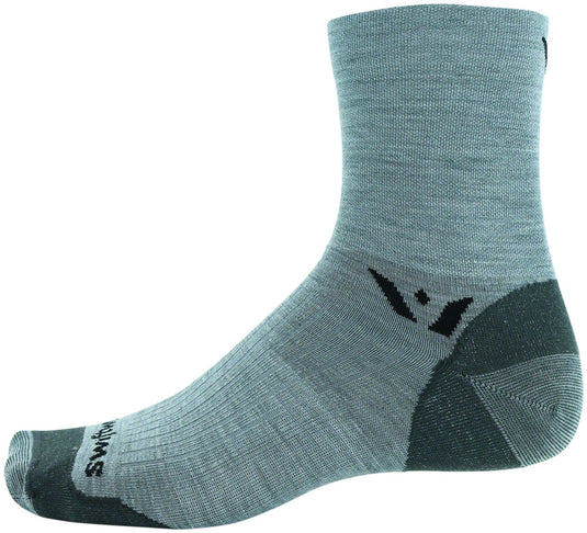 Swiftwick Pursuit Four Ultralight Socks - 4 inch, Heather, Small