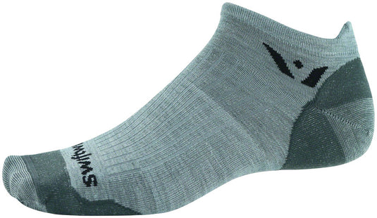 Swiftwick Pursuit Zero Ultralight Socks - No Show, Heather, X-Large