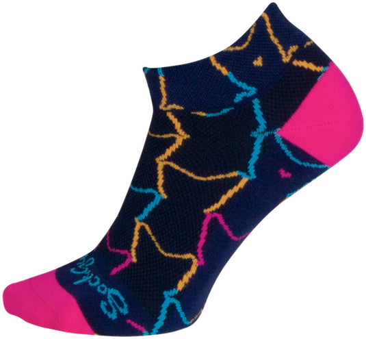 Pack of 2 SockGuy E Cat G Classic Sock - 1", Small/Medium