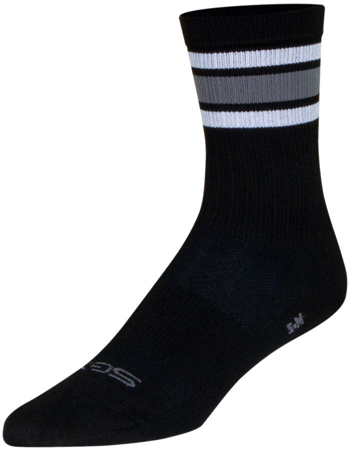 Load image into Gallery viewer, SockGuy Throwback SGX Socks - 6&quot;, Small/Medium Snug Arch Support
