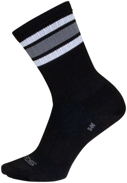 Pack of 2 SockGuy Throwback SGX Socks - 6", Small/Medium