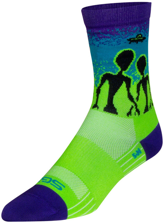 SockGuy Visitors SGX Socks - 6", Large/X-Large Snug Arch Support