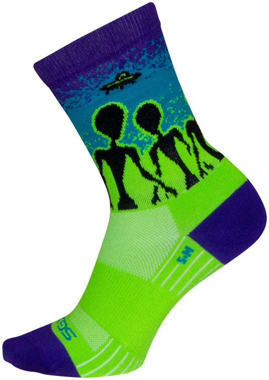 SockGuy Visitors SGX Socks - 6", Large/X-Large Snug Arch Support