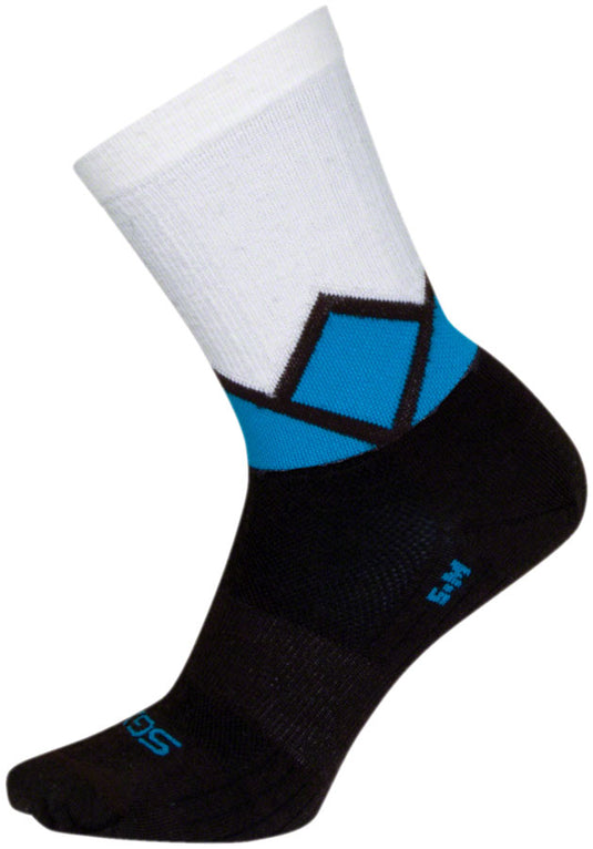 SockGuy Range 2 SGX Wool Socks - 6", Small/Medium Shrink-Resistant & Itch-Free