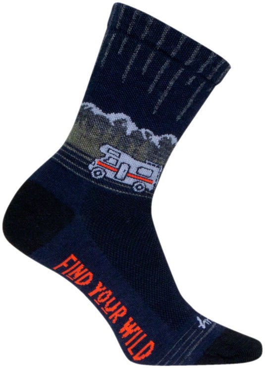 SockGuy Wild Wool Socks - 6", Large/X-Large Shrink-Resistant & Itch-Free