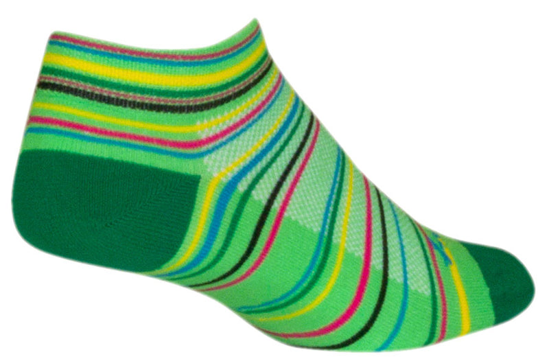 Load image into Gallery viewer, SockGuy Classic Sea Grass Socks - 1&quot;, Green, Small/Medium
