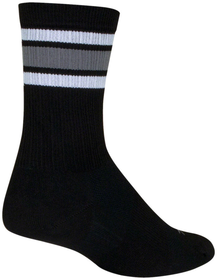 Load image into Gallery viewer, SockGuy Throwback SGX Socks - 6&quot;, Large/X-Large Snug Arch Support
