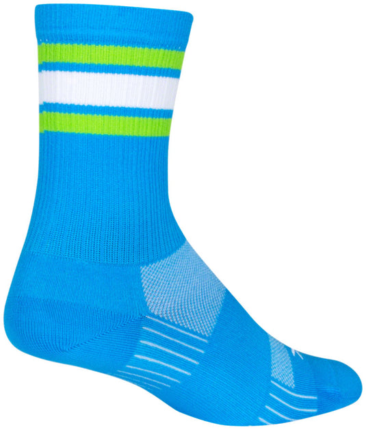 SockGuy Throwback SGX Socks - 6", Small/Medium Snug Arch Support