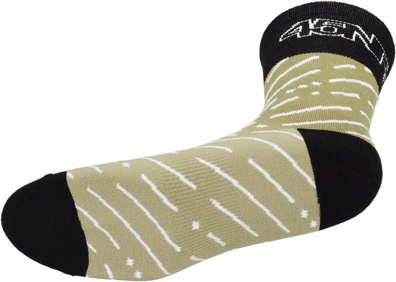 Load image into Gallery viewer, 45NRTH Snow Band Midweight Wool Sock - Sage/Rosin, Small
