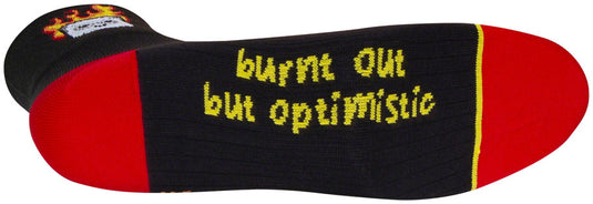 SockGuy Classic Burnt Out Socks - 3", Small/Medium