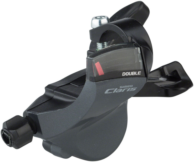 Load image into Gallery viewer, Shimano Claris SL-R2000 Double (2x) Left Flat Bar Shifter
