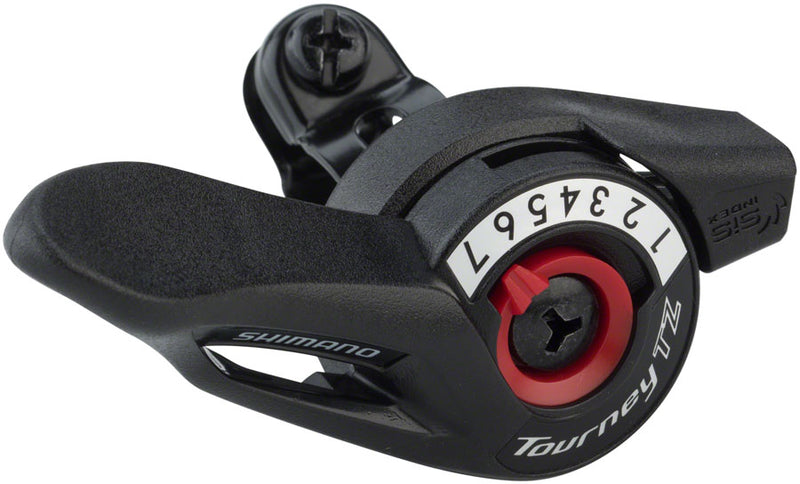 Load image into Gallery viewer, Shimano Tourney TZ500 7-Speed Right Thumb Shifter
